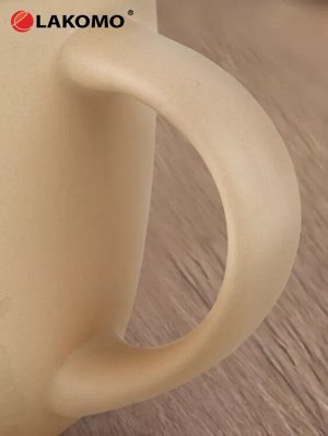 Кружка "Milk" 410мл, цв.бежевый