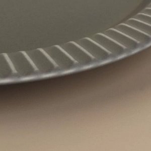 "Collins" Anthracite" Тарелка обеденная 25,4см