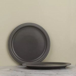 "Collins" Anthracite" Тарелка обеденная 25,4см