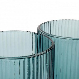 "Blue" Набор стаканов 4шт. 280мл, цв.синий