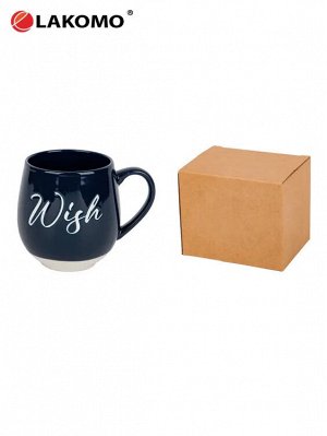 Кружка "Wish" 470мл, цв.синий