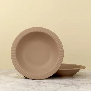"Collins" Grey-brown" Тарелка суповая 21,3см