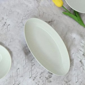 "Mole" White" Блюдо овальное 15,7х31,8см