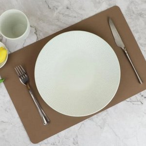 "Mole" White" Тарелка обеденная 25,5см