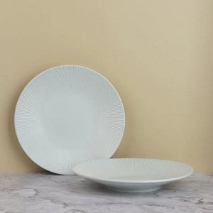 "Mole" White" Тарелка обеденная 25,5см