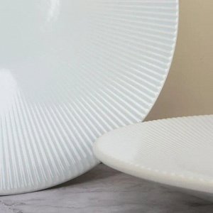 "Mole" White" Тарелка десертная 21,5см