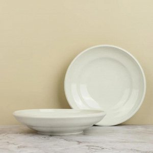 "Zen" White" Тарелка 21,5см