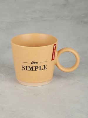 Кружка "Live simple Think less" 2в., 530мл