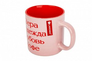 Кружка "Вера, надежда, любовь, кофе" 480мл