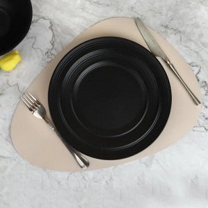 "Lucerne" Black" Тарелка обеденная 25,4см