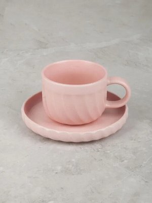 "Elegant Pink" Чайная пара 300мл, в п.у.