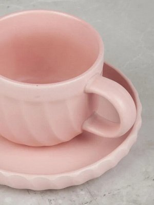 "Elegant Pink" Чайная пара 300мл, в п.у.