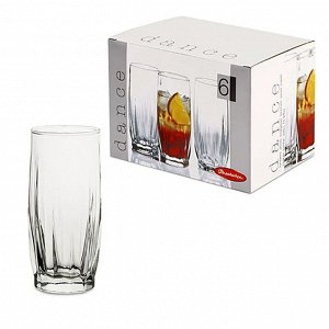 "PSB" DANCE" Набор стаканов высоких 6шт 320мл