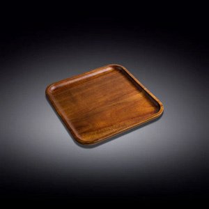 WILMAX Acacia Блюдо сервировочное 15х15см, акация