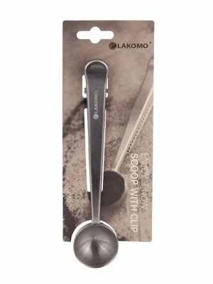 Ложка-зажим для кофе и чая 17,5см