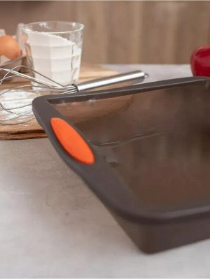 "Cook Charmy" Форма для выпечки квадратная 24х25,5см цв.коричневый