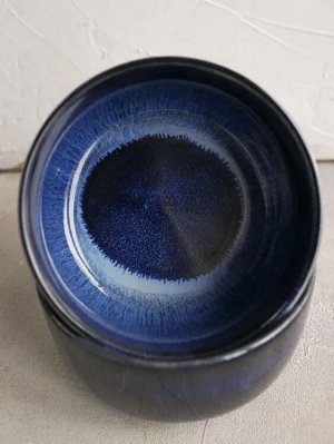 "Blue" Салатник 10,8см, 320мл, цв.синий