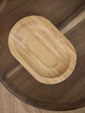 "WOOD&WHITE" Мыльница 12,3х8,3х1,9см, бамбук