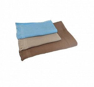 SPANY HOME Полотенце вафельное "AURA" 100х150см, цв.бирюзовый пл.300