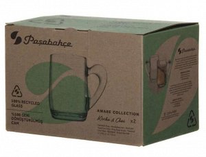 "PSB" RECYCLED" Набор кружек 2шт, 335мл