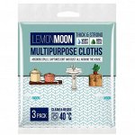 &quot;Lemon Moon&quot;Retro&quot; Набор салфеток вискозных 3шт.38х38см