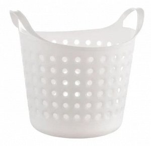 Корзина для хранения "Soft" 4,1л, 24,6х20,6х22,2см, цв.снежко-белый