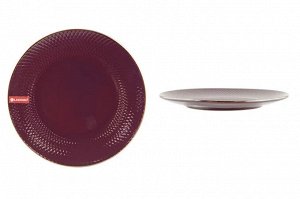"Ornament" Burgundy Тарелка 27,2см