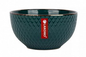"Ornament" Deep green Салатник 14см