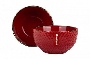 "Ornament" Red Салатник 14см