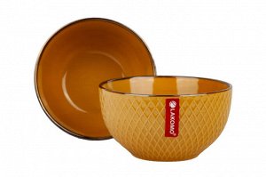 "Ornament" Yellow Салатник 14см