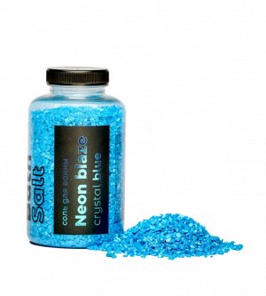 Соль для ванны с шиммером "Crystal blue" 500гр.
