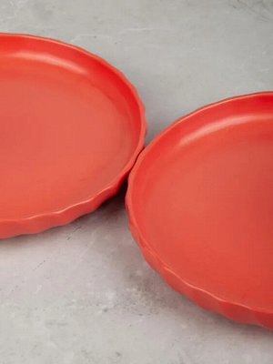 "Elegant Red" Тарелка десертная 20см