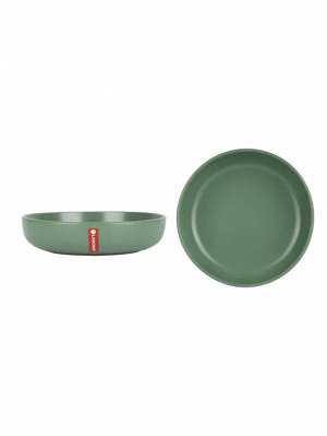 "Line green" Тарелка суповая 22см