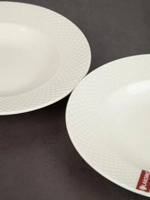 "White Diamond" Тарелка суповая 22см