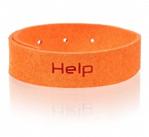 "HELP" Браслет от комаров микрофибра 23х1,8см