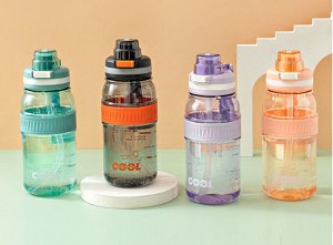 Бутылка спортивная для воды CooL 820 мл для фитнеса, спорта