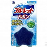 Таблетка &quot;Bluelet Dobon&quot; для бачка унитаза с эффектом окрашивания воды «Bluelet - мята» 60 г