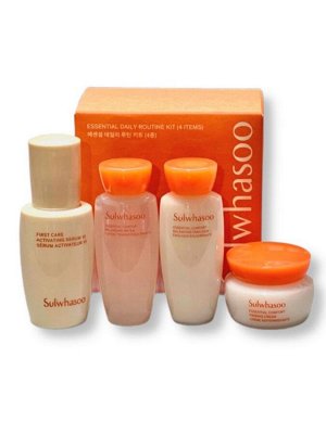 Sulwhasoo Набор миниатюр  Perfecting Daily Routine Kit (4 Items)