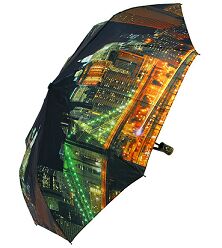 Зонтик Полуавтомат Города Арт-815