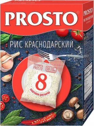 Рис Краснодарский ТМ 'PROSTO'/500 гр. 1/12