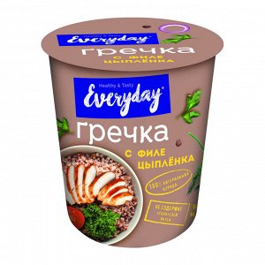 Гречка EVERYDAY филе цыпленка т/с 75г*12