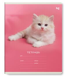 Тетрадь школьная 12л., ЛИНИЯ BG ""Little animal""