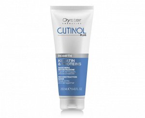 Маска для восстановления ломких и поврежденных волос 250ml REBIRTH KERATIN