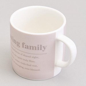 Подарочный чайный набор из фарфора Lefard "Loving Family" 210 мл для одного — стиль и забота в каждой чашке, 1 шт.