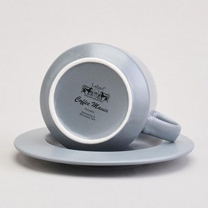 Подарочный фарфоровый набор кружек LEFARD "Coffee&Tea Elegance" на 2 персоны, 4 предмета, 320 мл — стильный выбор для чая и кофе, 1 шт.