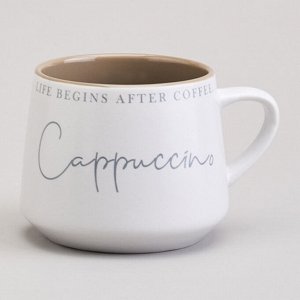 Подарочный фарфоровый набор кружек LEFARD "Coffee&Tea Elegance" на 2 персоны, 4 предмета, 320 мл — стильный выбор для чая и кофе, 1 шт.