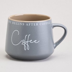 Подарочный фарфоровый набор кружек LEFARD "Coffee&Tea Elegance" на 2 персоны, 4 предмета, 320 мл — стильный выбор для чая и кофе, 1 шт.