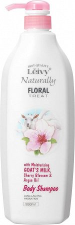 Leivy Sakura Body Shampoo – увлажняющий шампунь для тела с ароматом сакуры в большом объеме