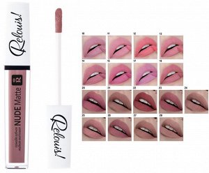 Relouis Nude Matte помада губная жидкая 4,5мл тёплый персик т.18 / шт / РБ733-16 / 020787