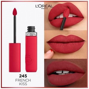 L'Oreal Paris Infaillible помада губная жидк.,матов. т.245 французский поцелуй (с апплик.) 5мл / 180